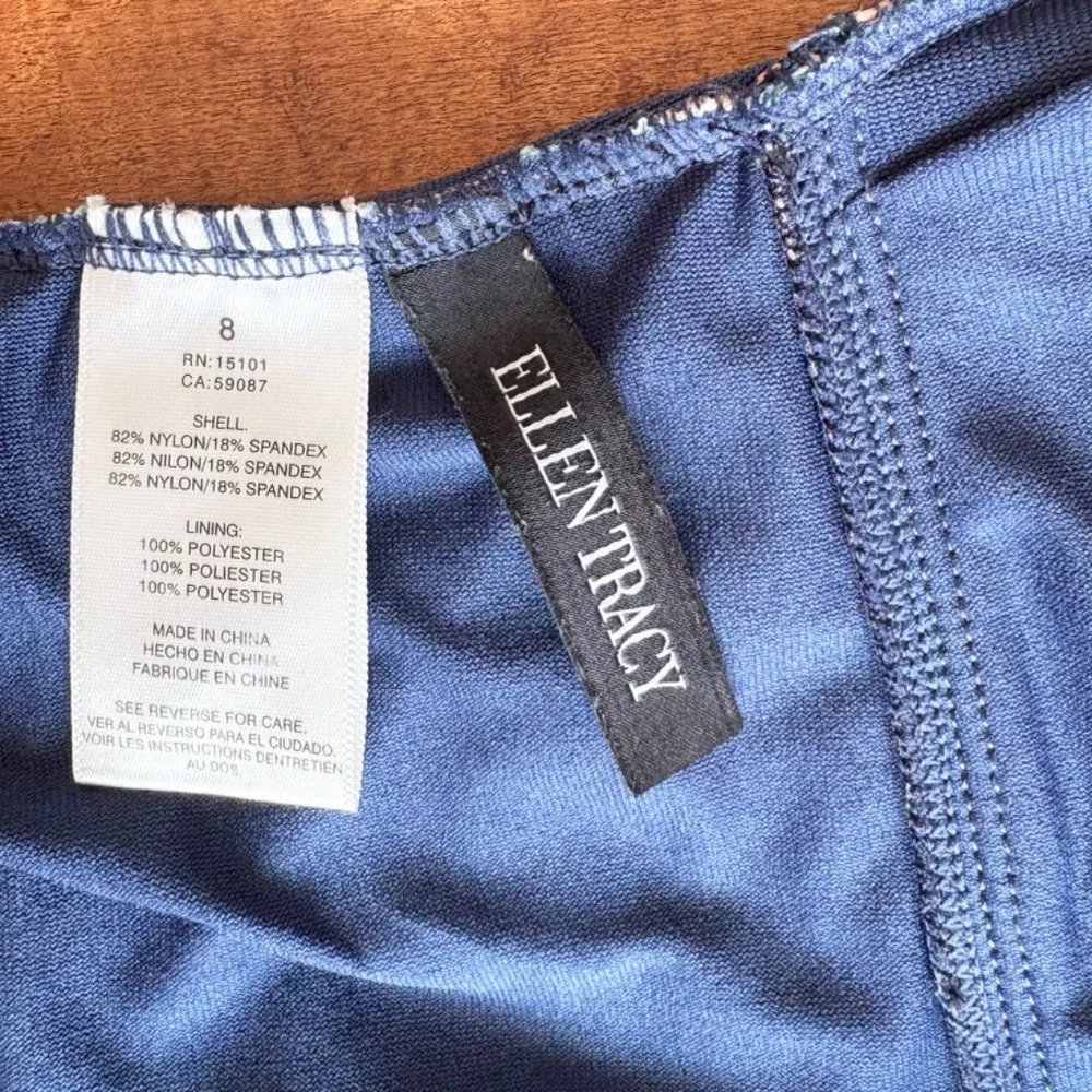 Ellen Tracy‎ Tummy Control One-Piece Swimsuit Size 8